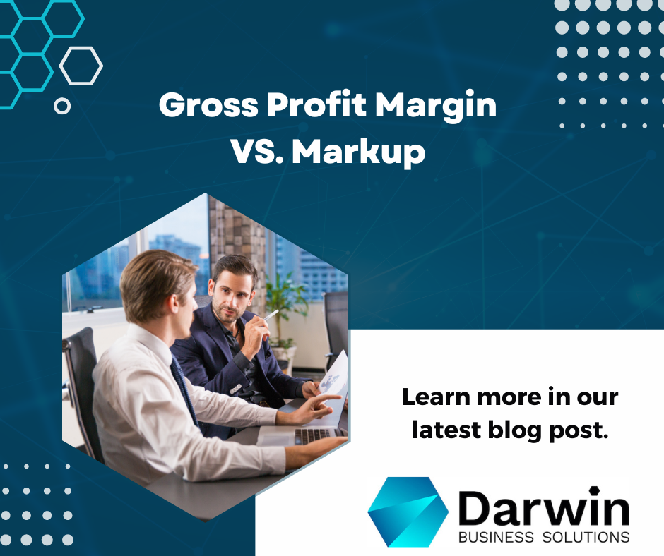 bookkeeping gross profit margin and markup